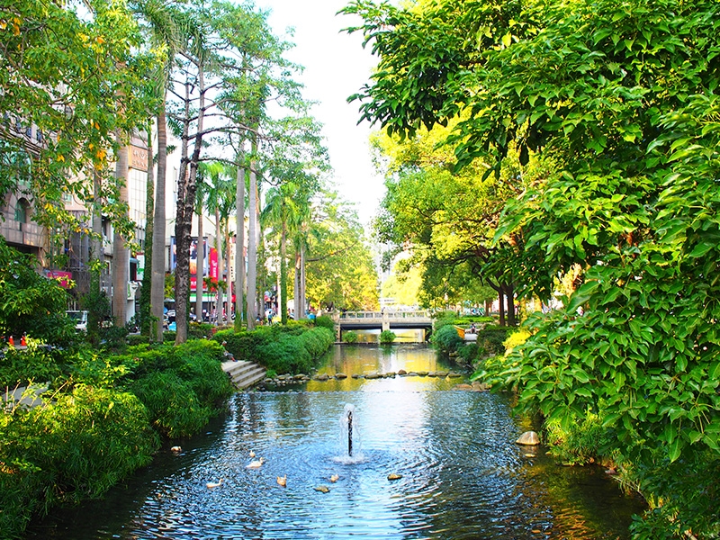 新竹護城河親水公園