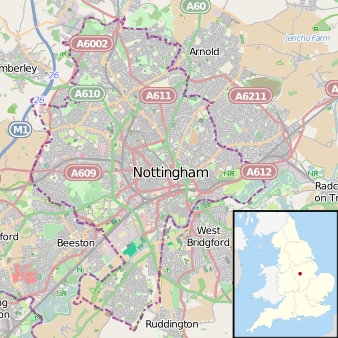 Nottingham City Centre