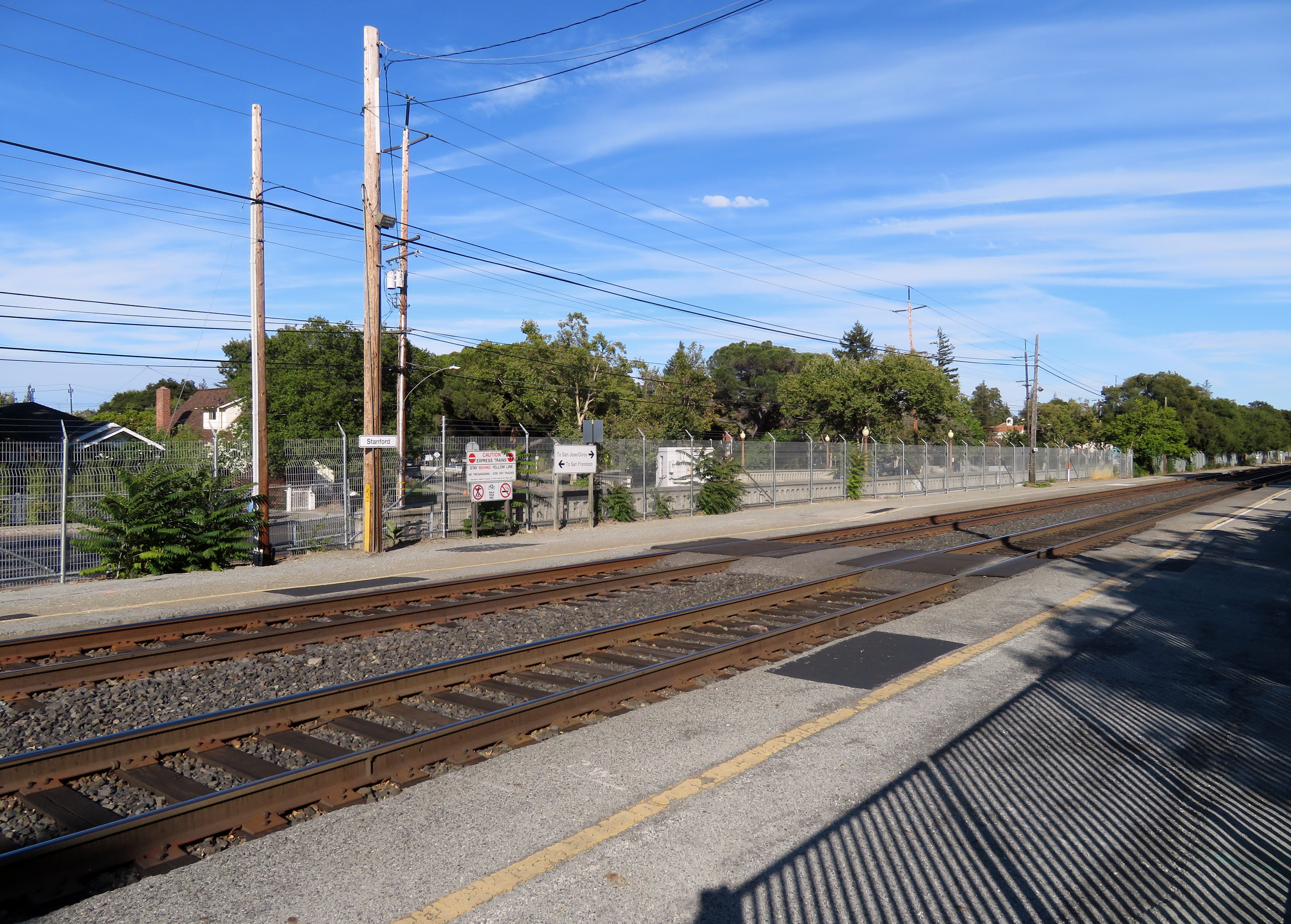 Stanford Caltrain Station