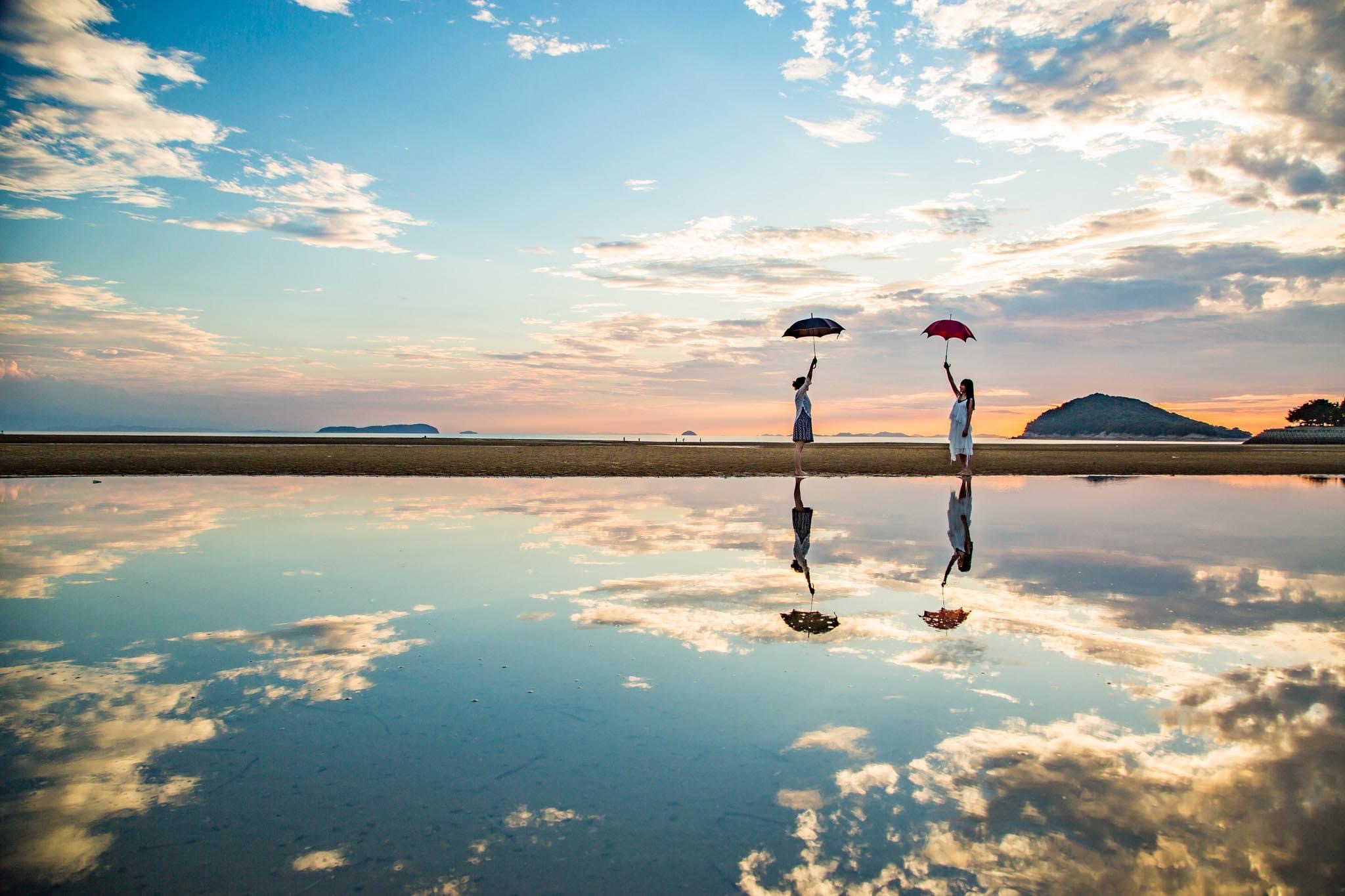 父母濱海岸