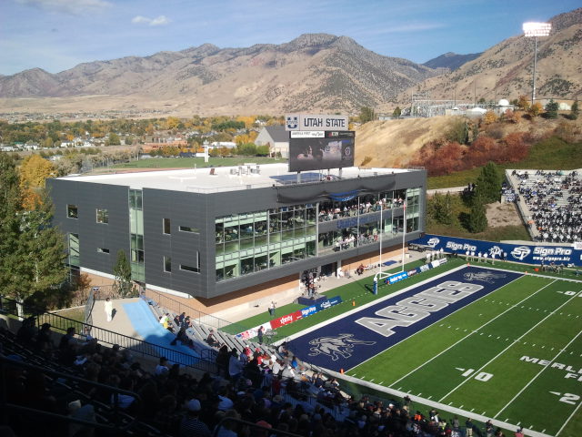 Merlin Olsen Field at Romney Stadium